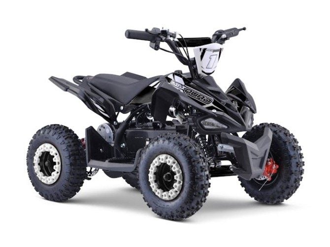 Kids Mini Quad Bike 800W Electric Black Carousel 1