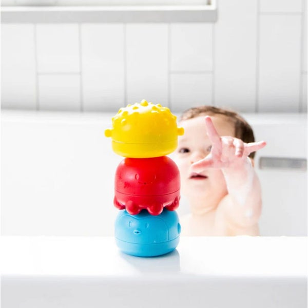 Ubbi Squeeze Bath Toys Carousel 6