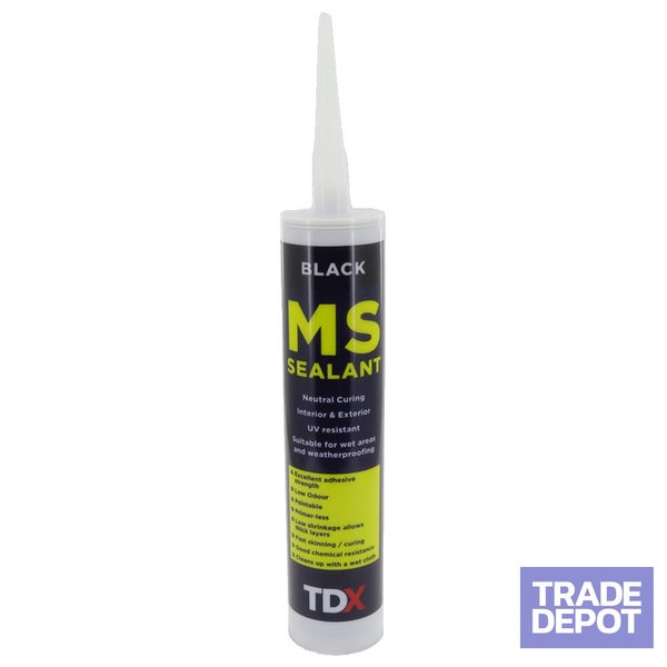 TDX MS Silicone Sealant - Black Carousel 1