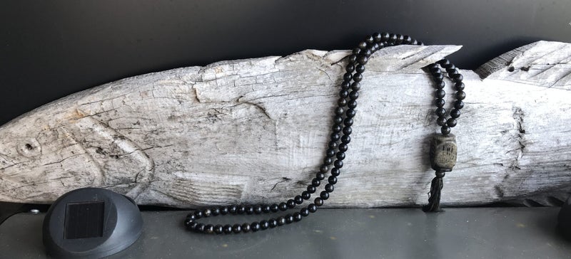 Mala 108 Beads and Pendant Buddhism ? Tourmaline and Jade Carousel 1