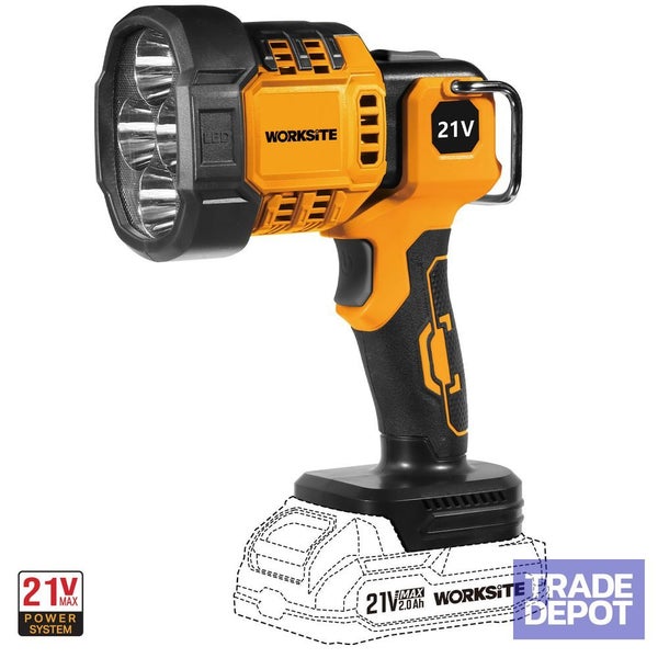LED Work Light 21V - SKIN ONLY - EXCLUDES BATTERY AND CHARGER Carousel 1