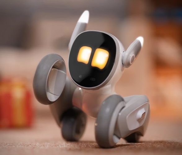 Best Christmas present ever! Meet Loona, the most advanced pet robot Carousel 1