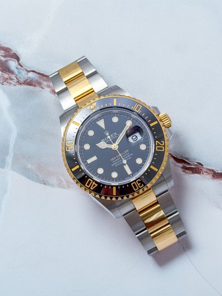 Rolex Oyster Perpetual Sea-Dweller 126603 18ct Gold & Steel Wristwatch 2020 B&P Carousel 11