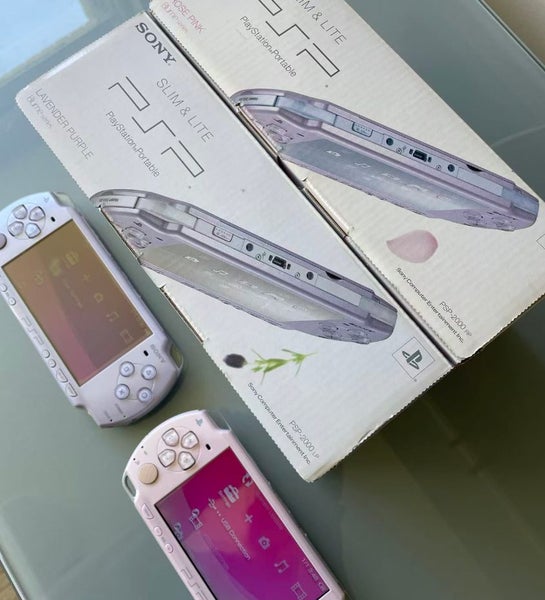 Boxed Playstation PSP2000 Rose Pink in 6.60 PRO-C 32G With Full Original kits Carousel 17