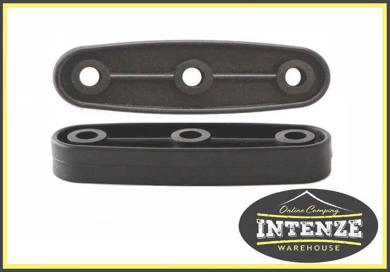 intenze Online Camping Warehouse - Brand New 10 x Black Plastic Guy Rope Sliders Carousel 1