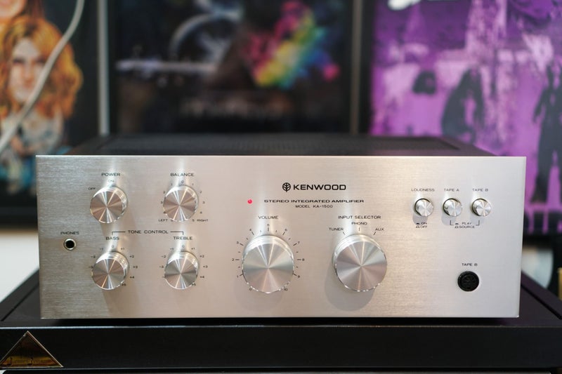 Kenwood KA-1500 Vintage Japanese Amplifier with Phono - Fully Serviced! Warranty Carousel 2