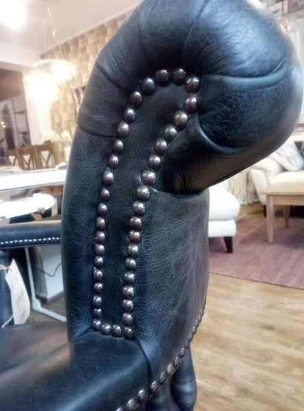 Urbano Interiors- Captains Vintage Leather Office Chair Brown or Black Carousel 15