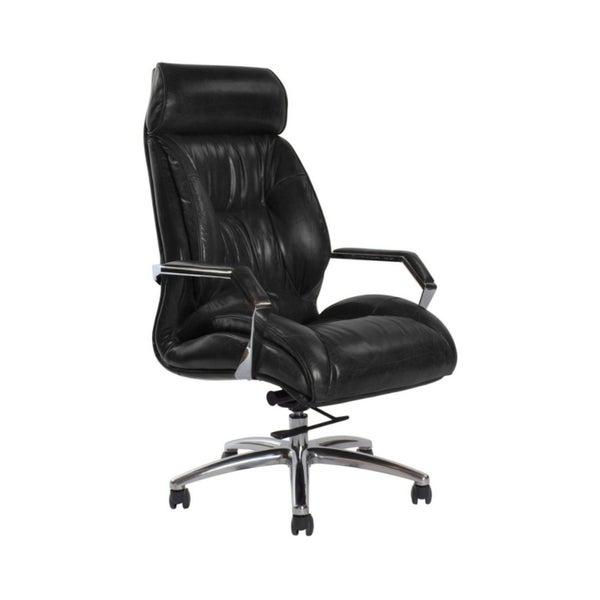 Urbano Interiors- GM Vintage Leather Height Adjustable Study Chair Carousel 16