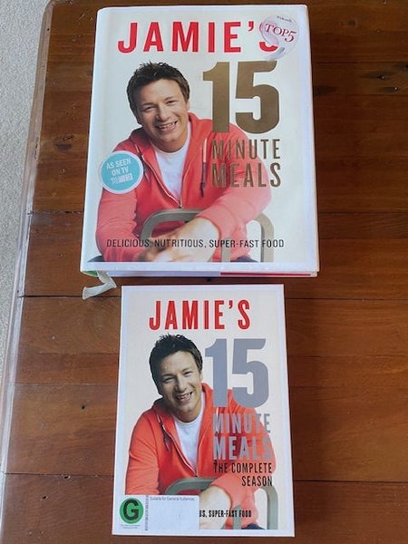 Jamie Oliver 15 min meals with complete dvd Carousel 1