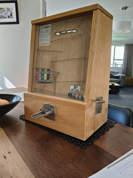 soccer, scram ball, flip ball arcade game as new, very cool Carousel 1