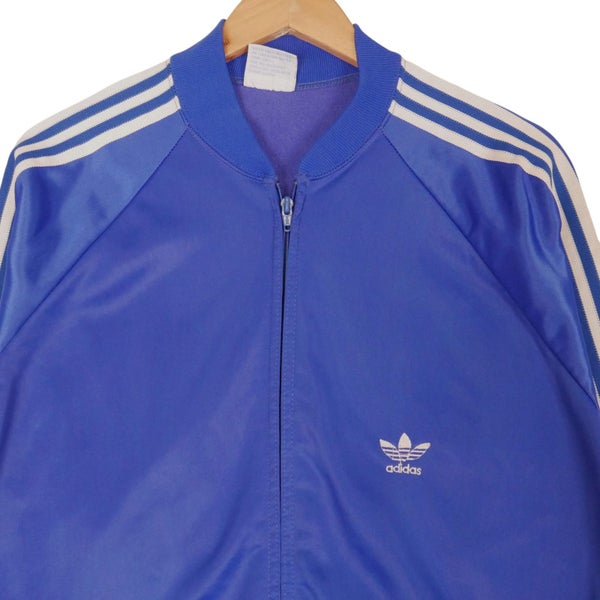 Vintage 1980s Rare Adidas Made in USA Track Jacket Large Carousel 2