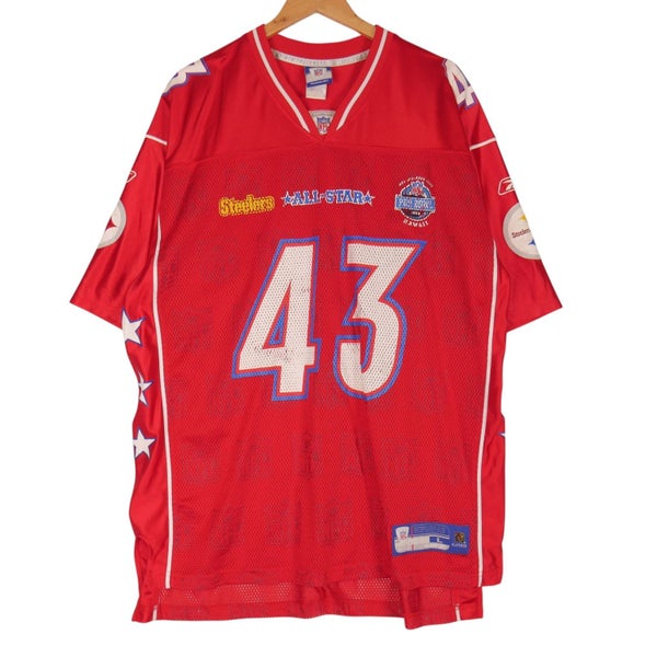 Vintage 2006 NFL All Stars Pittsburgh Steelers Football Jersey Top XL Carousel 1