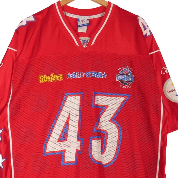 Vintage 2006 NFL All Stars Pittsburgh Steelers Football Jersey Top XL Carousel 2