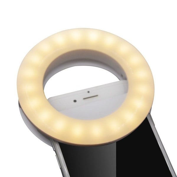 Ring Light Selfie Stick LED Clip-on Rechargeable Carousel 2