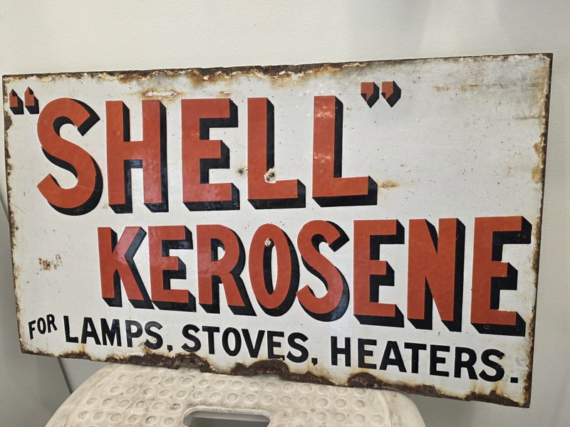 Shell Kerosene Enamel Sign (Two Sided)64672543458690110