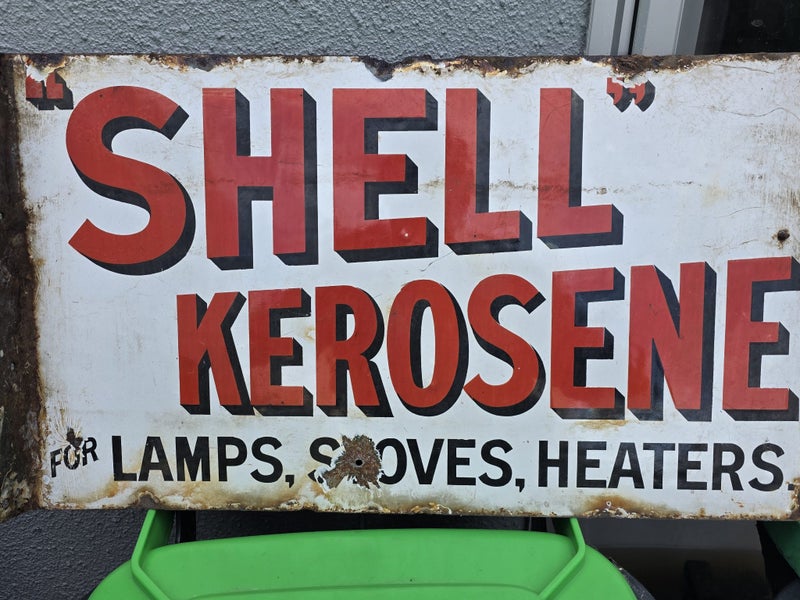 Shell Kerosene Enamel Sign (Two Sided)64672543458690112