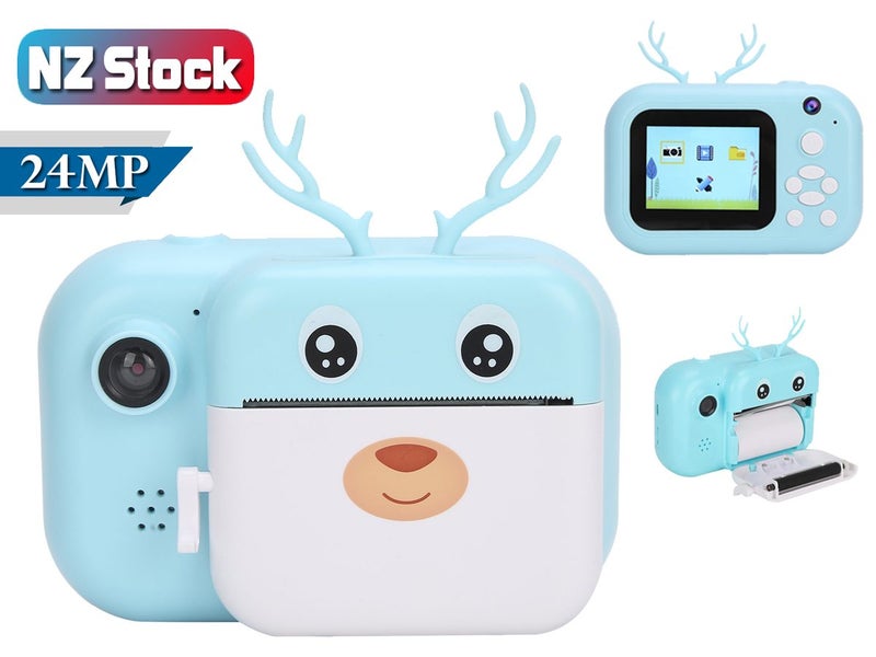 Children Instant Print Camera 1080P NZ Clearance Carousel 1