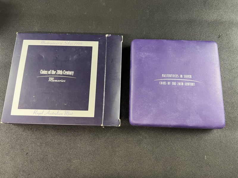 1999 Australia Masterpieces In Silver Coin Set - Lot W844 Carousel 11