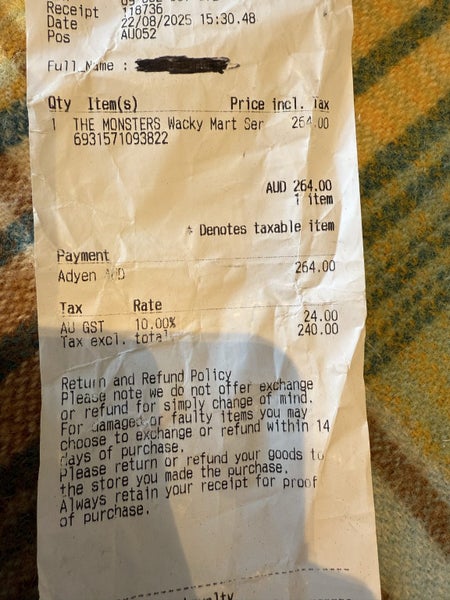 Labubu the monsters wacky mart unopened Carousel 4