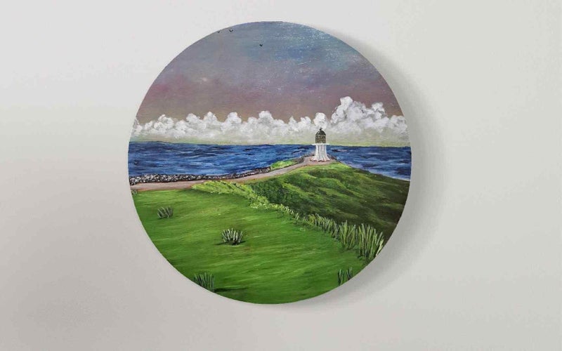 Original acrylic painting Carousel 2