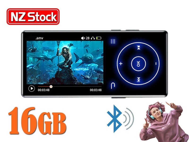 Bluetooth MP3 Player 16GB NZ Clearance Carousel 1