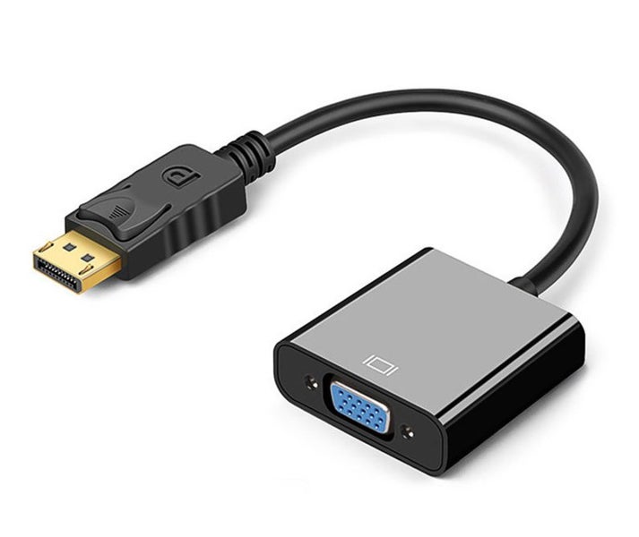 DP Display Port Male to VGA Female Converter Adapter Cable For PC Laptop Carousel 1