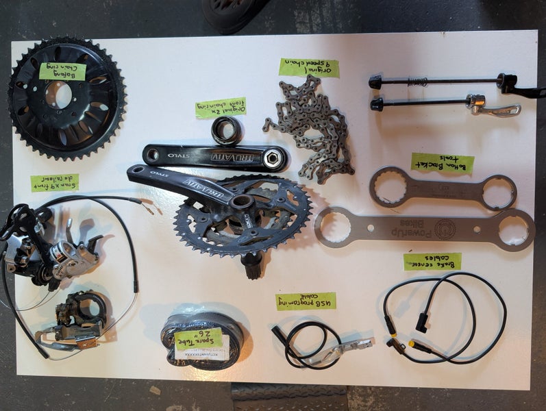 Project MTB with Bafang BBHD - 1000 Watt mid drive -160 Nm torque - with Extras.64673283609985113