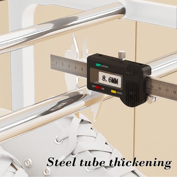 4 Tier Small Shoe Rack, Narrow Stackable Kids Toddler Adult Shoe Storage Or Carousel 8