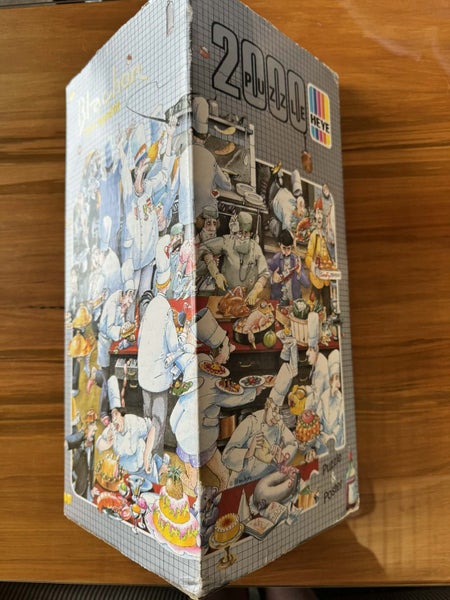 Heye 2000 piece puzzle “Bon Appétit” by Roger Blachon Carousel 1