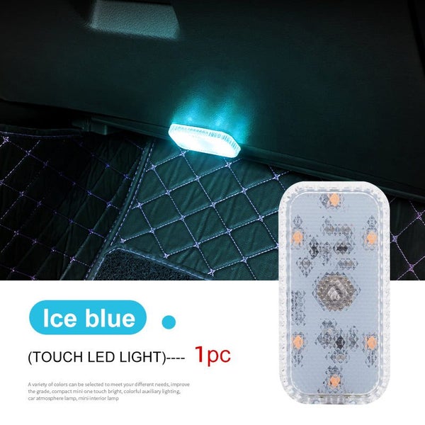 LED Touch Light Mini Wireless Car Interior Lighting Carousel 1