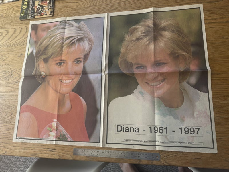 Lady Di Commerative Newspaper Images Carousel 1