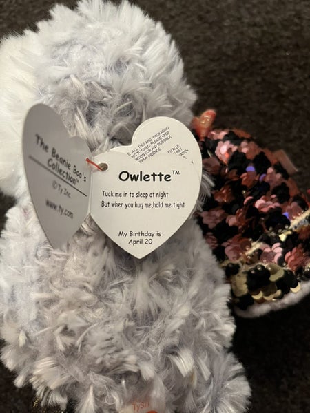 Ty owls bundle, 3 with tags. 3 medium and 2 small Carousel 5