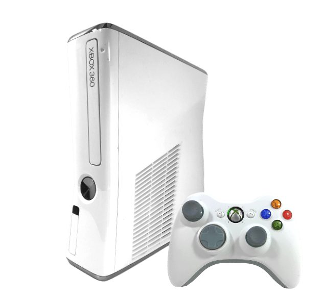 XBox 360 Slim *LIMITED EDITION WHITE* Carousel 1
