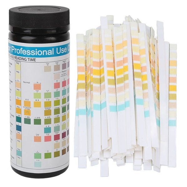 100pcs Urine Reagent Strips Ketone Test Paper Carousel 1