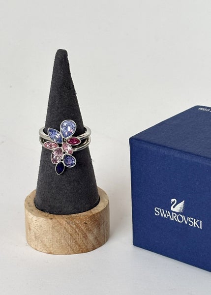 Swarovski 'Tody Multi' Ring | Palladium | Size NZ 9 | Size EU 60 Carousel 1