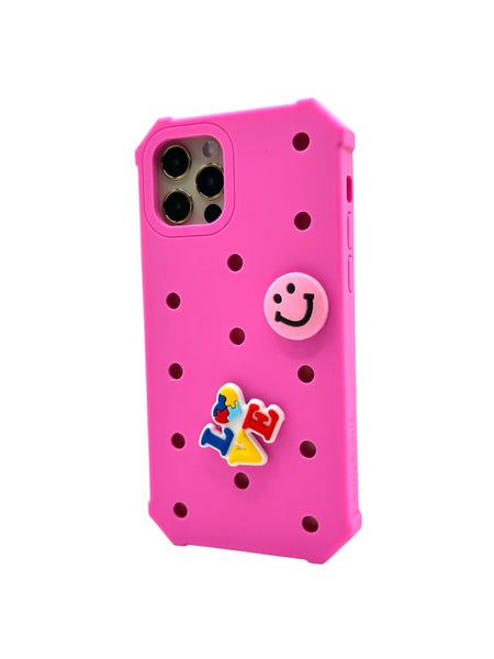 Lovefone Kids Silicone Case Iphone 13 Pro Max Pink Carousel 1