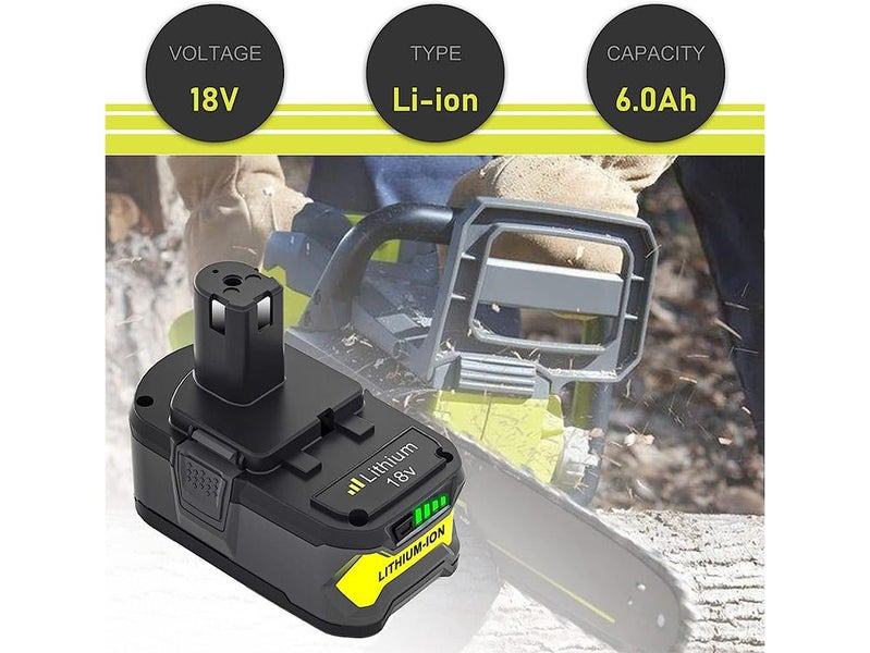 Ryobi Replacement Battery 6000mah Carousel 1