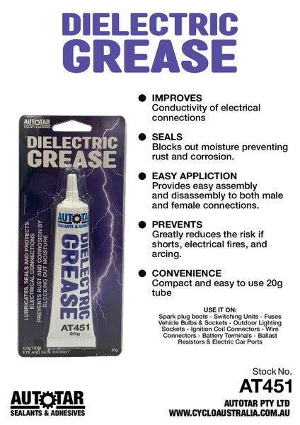 SILICONE DIELECTRIC GREASE 20 Gram Tube - AT451 Carousel 2