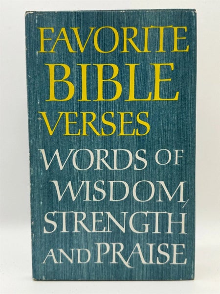 Favorite Bible Verses: Words of Wisdom, Strength and Praise by Kitty McDonald... Carousel 2