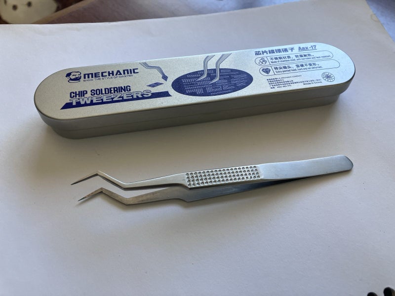 SMD/BGA Soldering Tweezers - Mechanic Aax-17 Carousel 1