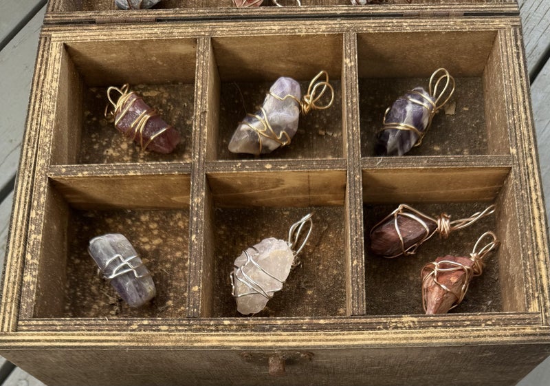 Crystal pendants $30 each Carousel 1
