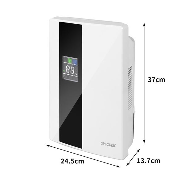 Spector Dehumidifier Air Purifier 2200ml Portable Dual Core 90W Efficient Dryer Carousel 2