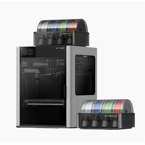Bambu Lab FDM 3D Printer H2D More Color Bundle Combo Pack 2x AMS 2 Pro Included Carousel 1