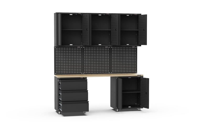 9 pieces garage storage system Carousel 2