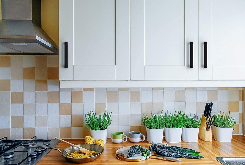 40 Pack 3 Inch Kitchen Square Cabinet Handles Matte Black Cabinet Pulls Bla Carousel 2