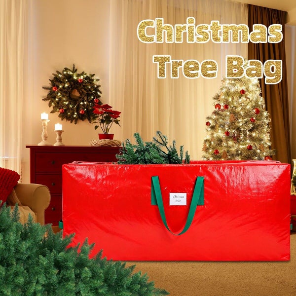 Christmas Tree Storage Bag Fits Up To 9 ft Artificial Trees Zippered Bag Carousel 9