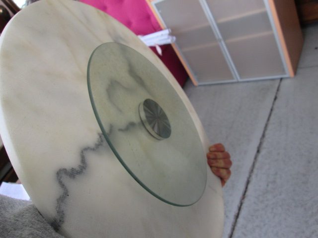 2265 AWESOME 6 PIECE MARBLE LOOK TOP DINING SUITE Carousel 10