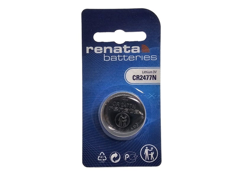 Renata CR2477N 3V Lithium Coin Battery - 1 Pack Carousel 1