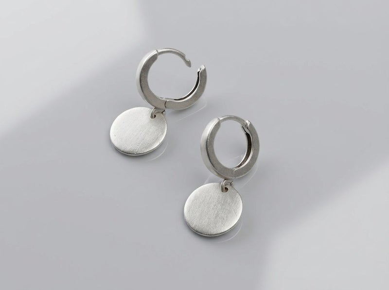 Luminous Horizon Disc Earrings Carousel 1