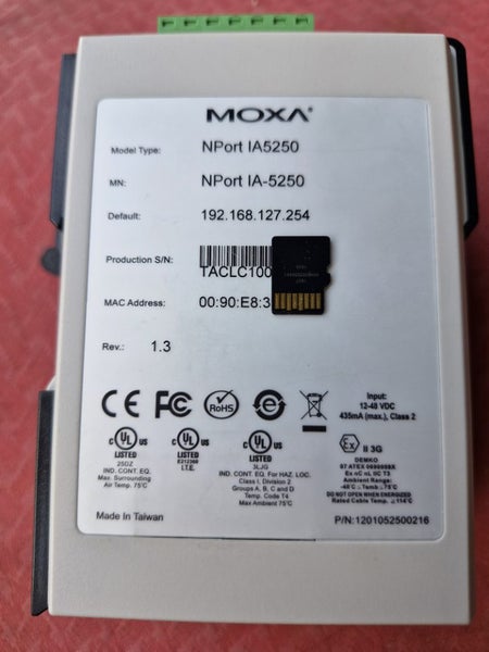 Moxa Terminal Server IA5250 Carousel 1